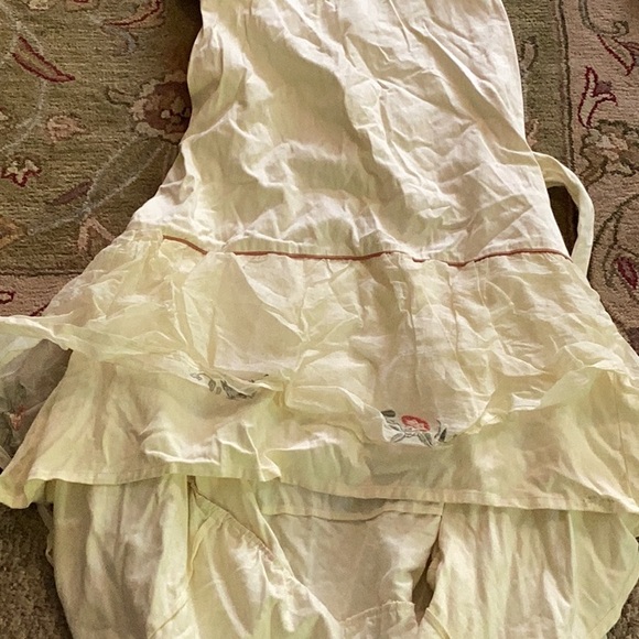 ๐ช๐ช Pair of BURGUNDY & CAMEL BROCADE CHAIR COVERS - Picture 13 of 16